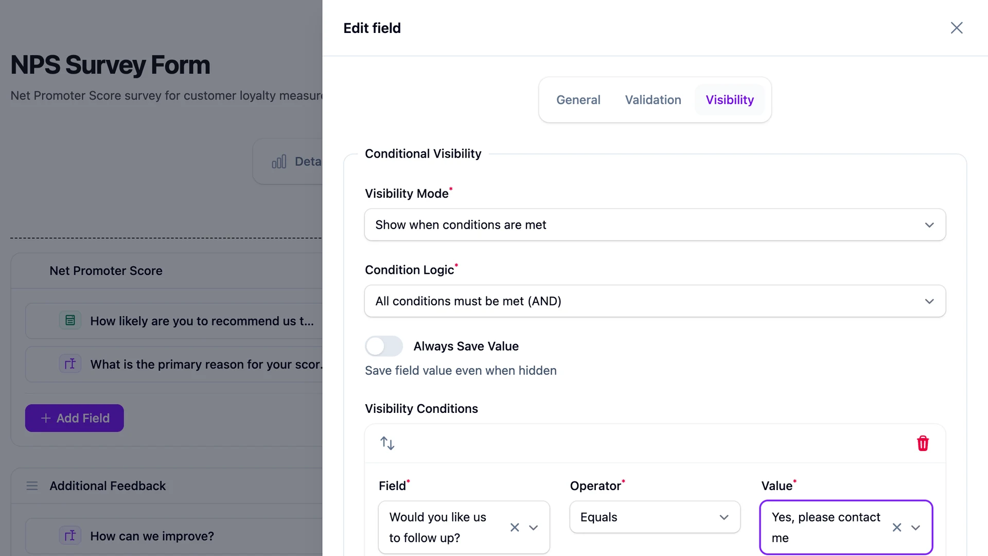 Conditional logic in Laravel forms: when fields should show (and hide)