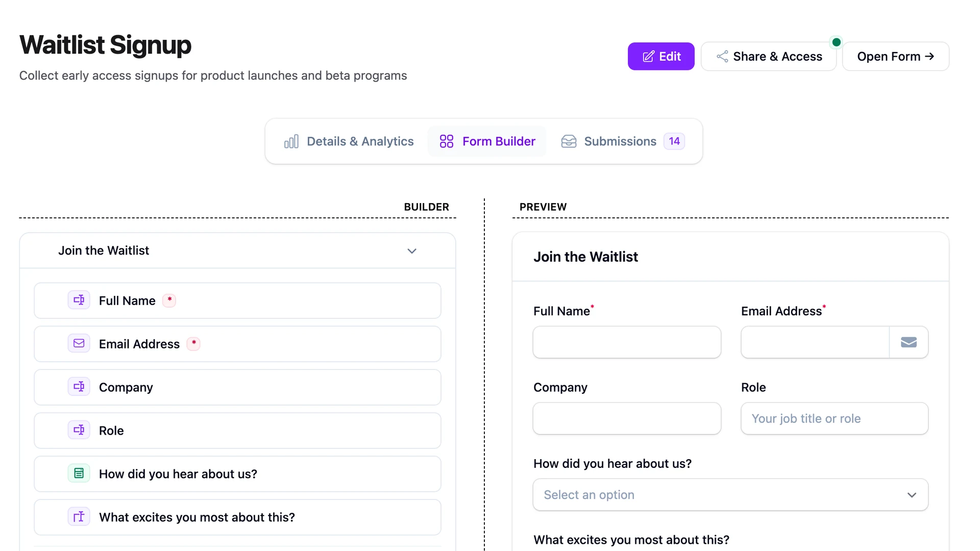 Waitlist Forms That Build Anticipation (and Tell You Who's Serious)